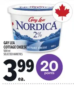 Metro GAY LEA COTTAGE CHEESE offer