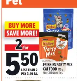 Metro FRISKIES PARTY MIX CAT FOOD offer