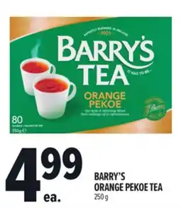 Metro BARRY'S ORANGE PEKOE TEA offer