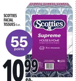 Metro SCOTTIES FACIAL TISSUES offer