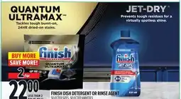 Metro FINISH DISH DETERGENT OR RINSE AGENT offer