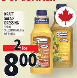 Metro KRAFT SALAD DRESSING offer