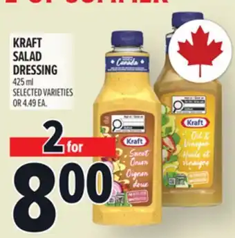 Metro KRAFT SALAD DRESSING offer