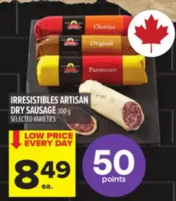 Metro IRRESISTIBLES ARTISAN DRY SAUSAGE offer