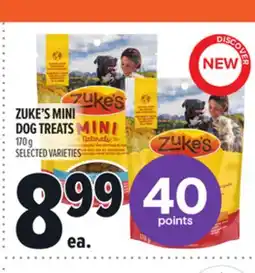 Metro ZUKE'S MINI DOG TREATS offer