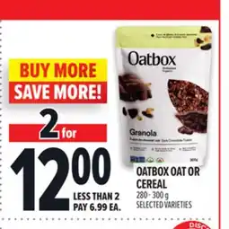 Metro OATBOX OAT OR CEREAL offer