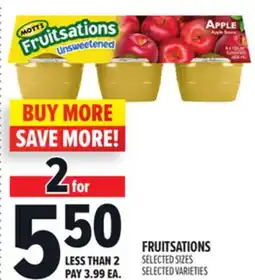 Metro FRUITSATIONS offer