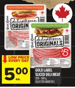 Metro GOLD LABEL SLICED DELI MEAT offer