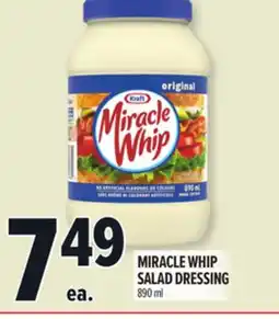 Metro MIRACLE WHIP SALAD DRESSING offer