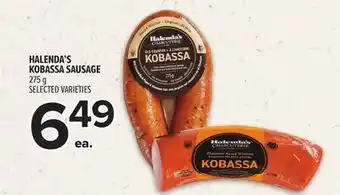 Metro HALENDA'S KOBASSA SAUSAGE offer