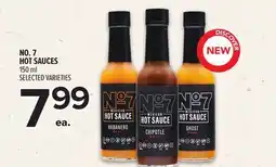 Metro NO. 7 HOT SAUCES offer