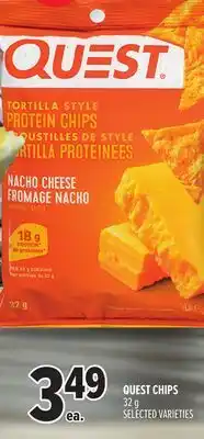Metro QUEST CHIPS offer