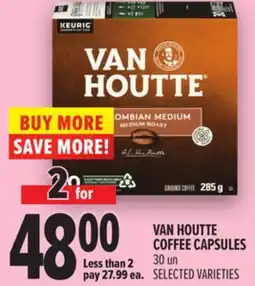 Metro VAN HOUTTE COFFEE CAPSULES offer