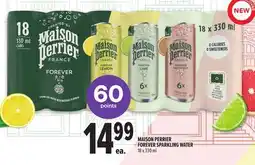 Metro MAISON PERRIER FOREVER SPARKLING WATER offer