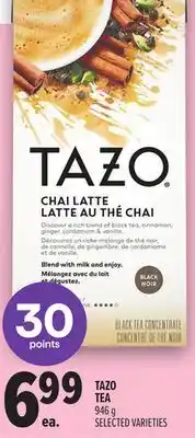 Metro TAZO TEA offer