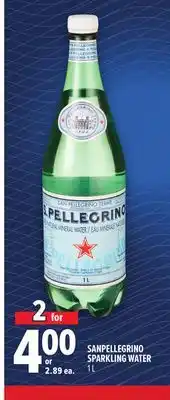 Metro SANPELLEGRINO SPARKLING WATER offer