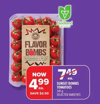 Metro SUNSET BOMBS TOMATOES offer