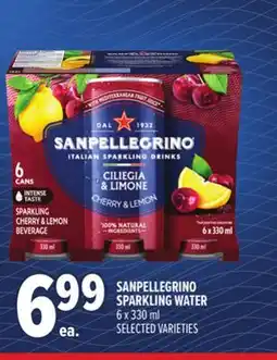 Metro SANPELLEGRINO SPARKLING WATER offer