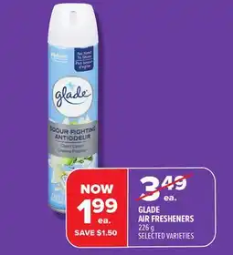 Metro GLADE AIR FRESHENERS offer