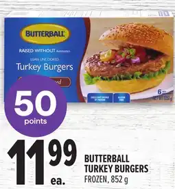 Metro BUTTERBALL TURKEY BURGERS offer