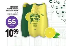 Metro PERRIER OR MAISON PERRIER SPARKLING WATER offer