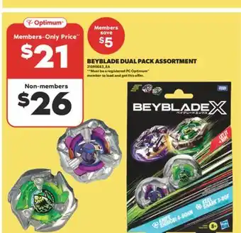 Real Canadian Superstore BEYBLADE DUAL PACK ASSORTMENT offer