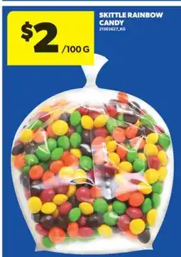 Real Canadian Superstore SKITTLE RAINBOW CANDY offer