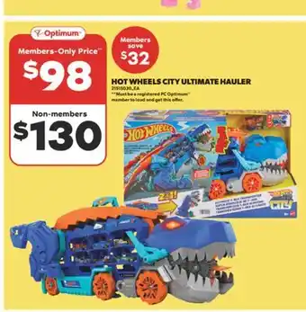 Real Canadian Superstore HOT WHEELS CITY ULTIMATE HAULER offer
