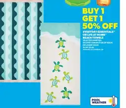 Real Canadian Superstore EVERYDAY ESSENTIALS OR LIFE AT HOME BEACH TOWELS offer
