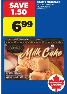 Real Canadian Superstore BRAR'S MILK CAKE, 400 G offer