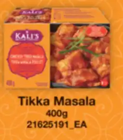 Real Canadian Superstore KALI'S TIKKA MASALA, 400g offer