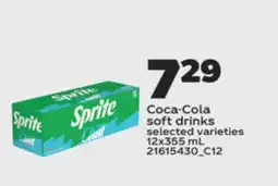 Real Canadian Superstore COCA-COLA SOFT DRINKS, 12x355 mL offer