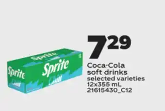 Real Canadian Superstore COCA-COLA SOFT DRINKS, 12x355 mL offer
