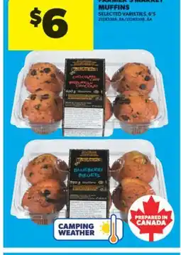 Real Canadian Superstore FARMER'S MARKET MUFFINS, 6'S offer