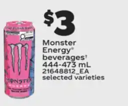 Real Canadian Superstore MONSTER ENERGY BEVERAGES, 444-473 mL offer