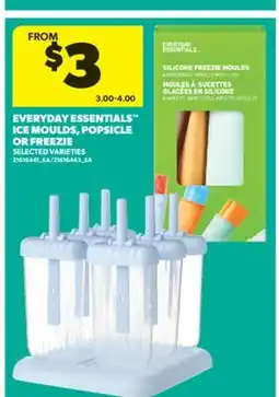 Real Canadian Superstore EVERYDAY ESSENTIALS ICE MOULDS, POPSICLE OR FREEZIE offer