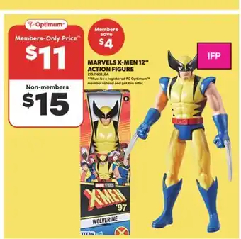 Real Canadian Superstore MARVELS X-MEN 12 ACTION FIGURE offer