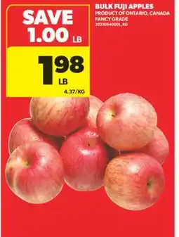 Real Canadian Superstore BULK FUJI APPLES offer
