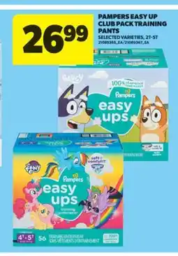 Real Canadian Superstore PAMPERS EASY UP CLUB PACK TRAINING PANTS, 2T-5T offer