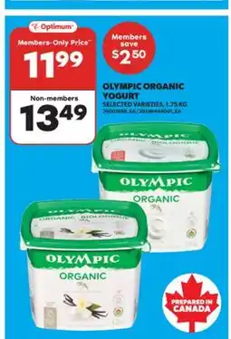 Real Canadian Superstore OLYMPIC ORGANIC YOGURT offer