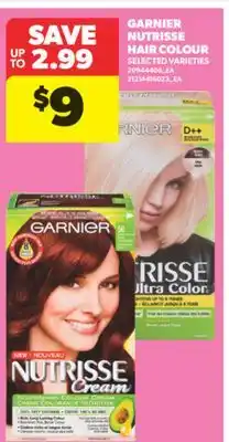 Real Canadian Superstore GARNIER NUTRISSE HAIR COLOUR offer