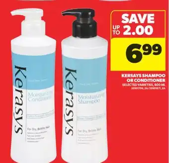 Real Canadian Superstore KERSAYS SHAMPOO OR CONDITIONER, 600 ML offer