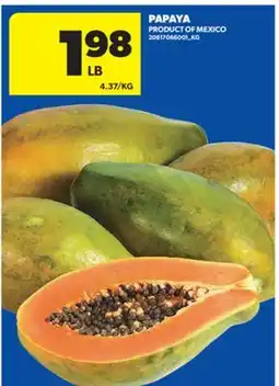 Real Canadian Superstore PAPAYA offer