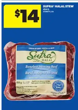 Real Canadian Superstore SUFRA HALAL STEW, 454 G offer