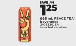Real Canadian Superstore PEACE TEA BEVERAGES, 695 mL offer