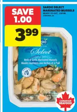 Real Canadian Superstore SARDO SELECT MARINATED MUSSELS, 250 ML offer