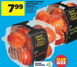 Real Canadian Superstore FARMER'S MARKET NECTARINES, 2 L OR PEACHES, 3 L offer