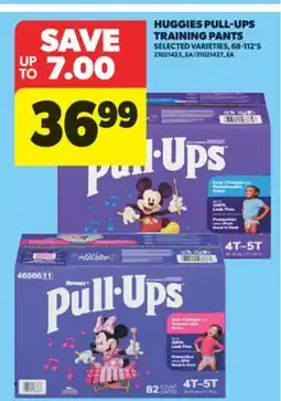 Real Canadian Superstore HUGGIES PULL-UPS TRAINING PANTS, 68-112' S offer