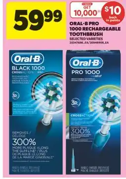 Real Canadian Superstore ORAL-B PRO 1000 RECHARGEABLE TOOTHBRUSH offer