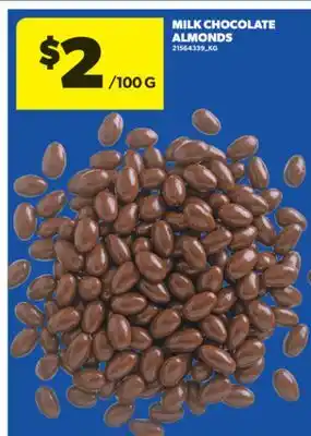 Real Canadian Superstore MILK CHOCOLATE ALMONDS offer